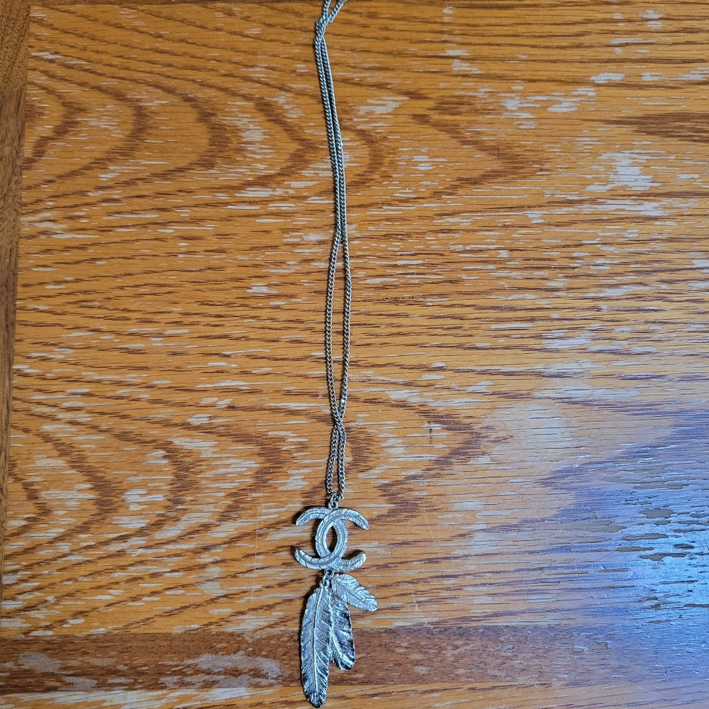 A beautiful Chanel double CC brass necklace from the fall 2008 collection!